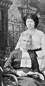 Amelia Anne Byard, formerly Webber nee  Corlette, with daughter Edith Ethel Webber.